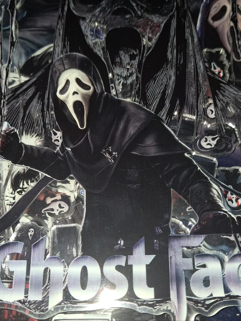 New! A5 Size GHOST FACE Acrylic Shaker Notebook